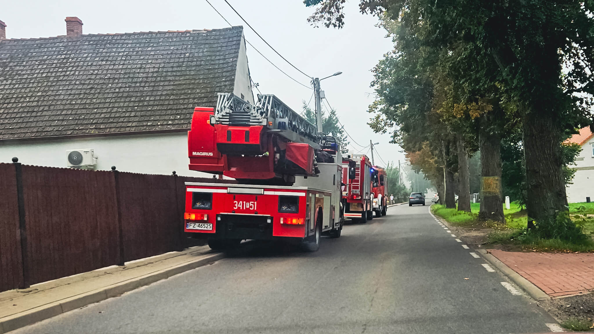 Pożar Zielona Góra - Straż pożarna Zielona Góra