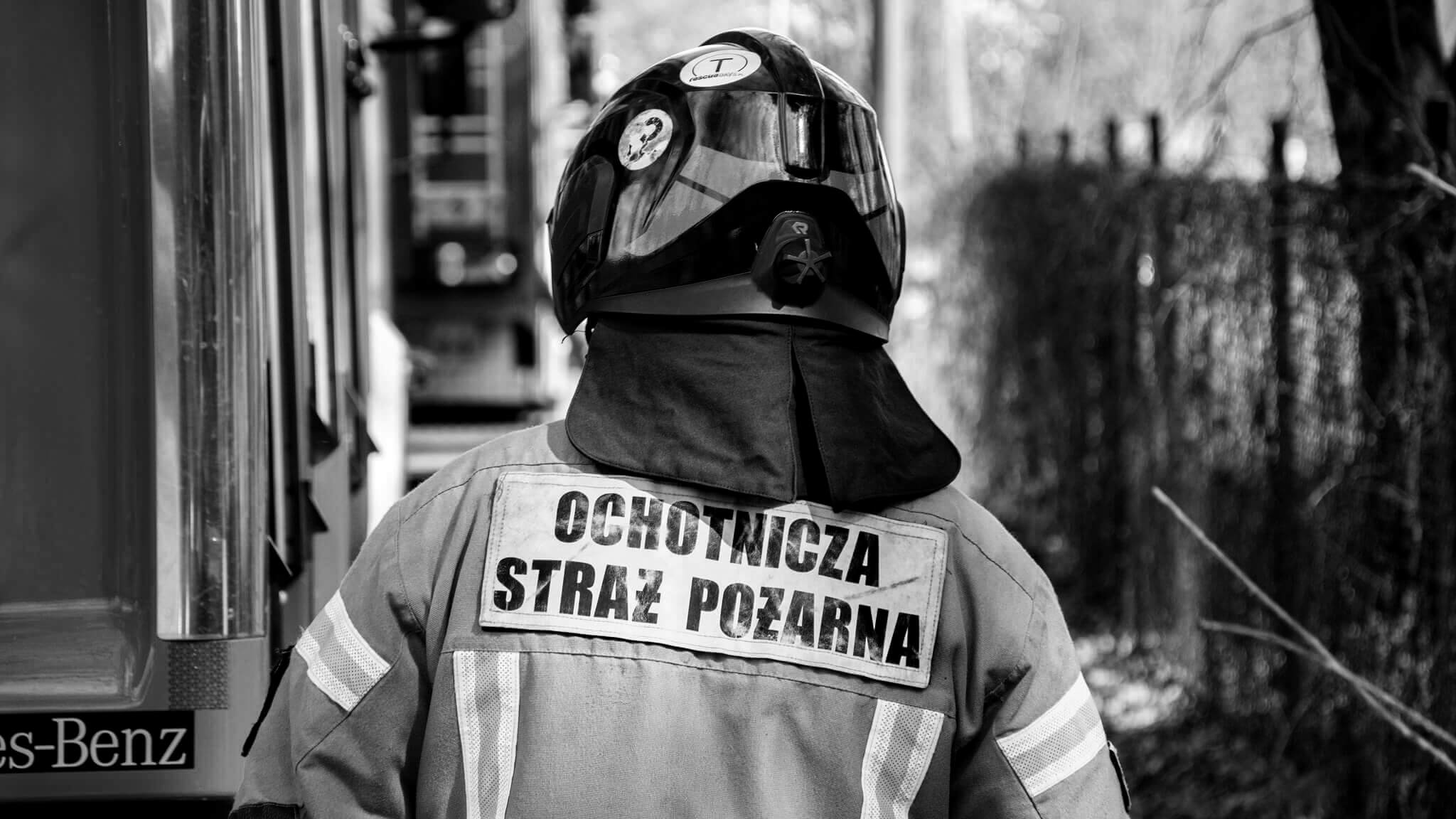 Syreny alarmowe 22 września - Hołd dla strażaka Sławomir Nocuń
