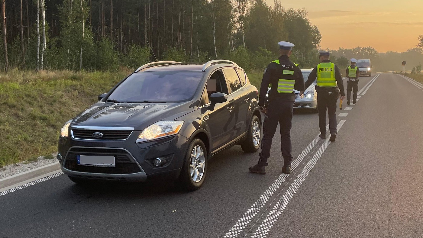 Trzeźwy poranek Zielona Góra - Pijana kierująca Zielona Góra