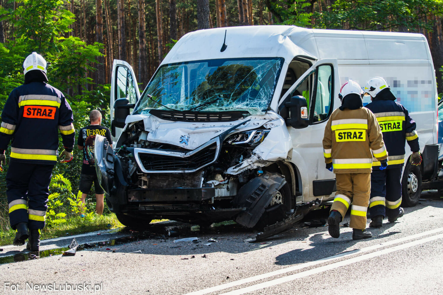 Wypadek na DK27 - Wypadek Nowogr&oacute;d Bobrzański
