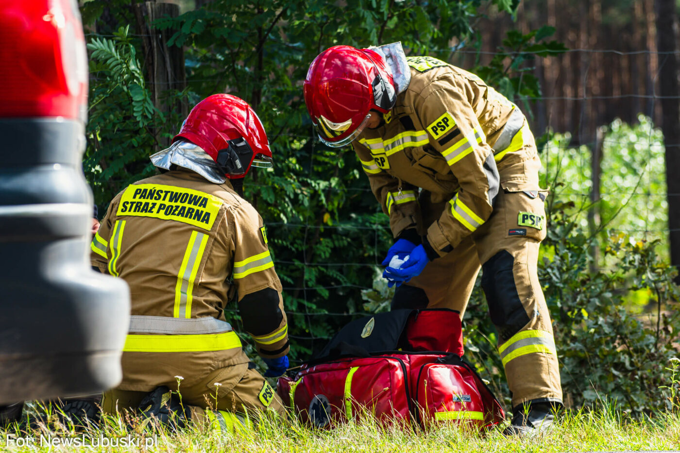 Wypadek na DK27 - Wypadek Nowogród Bobrzański