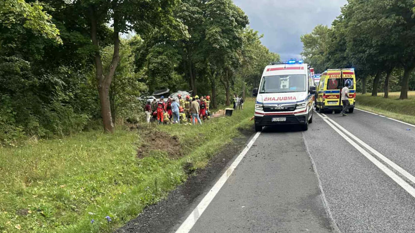 Wypadek na DK27 - Wypadek Żary