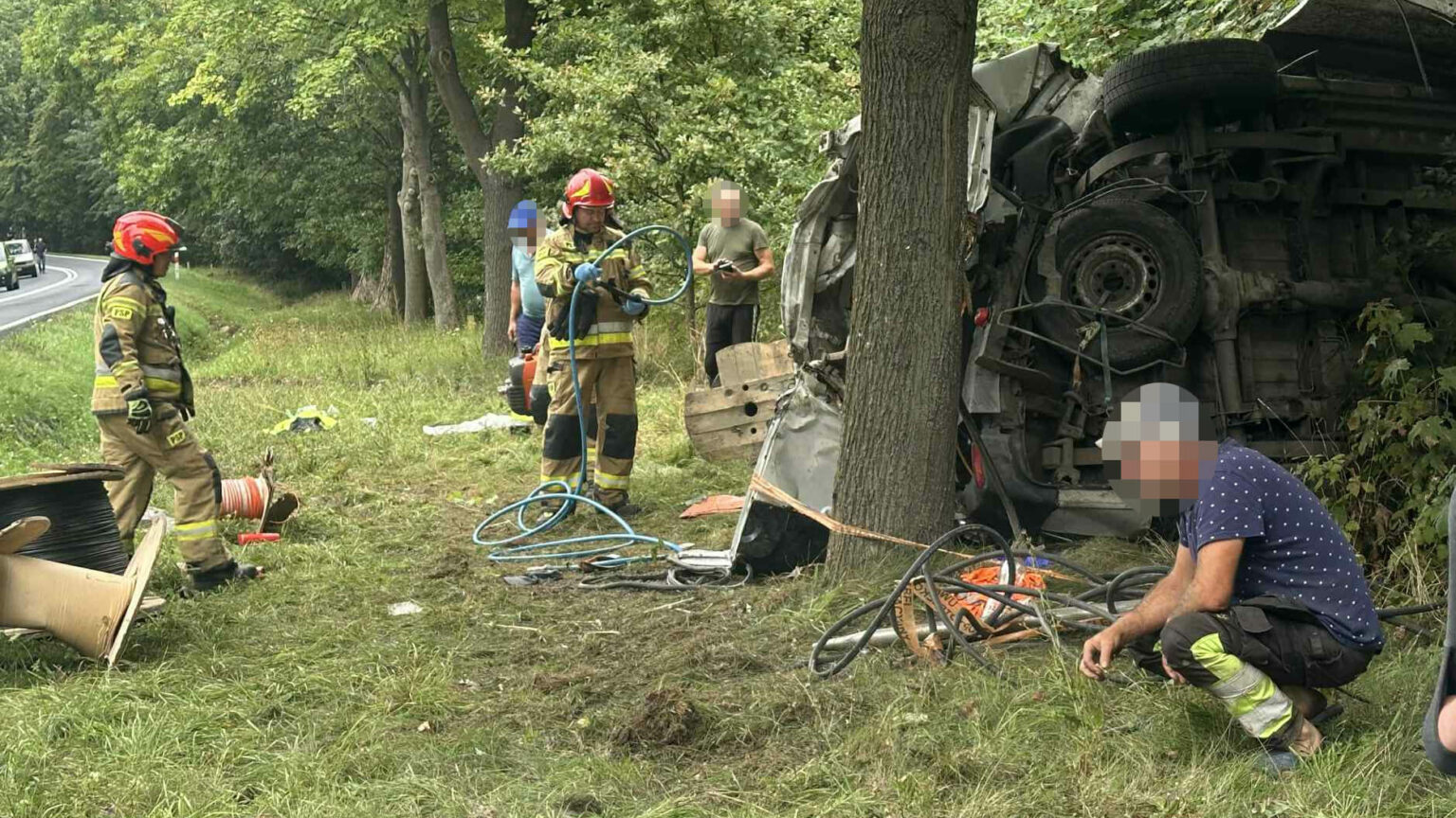 Wypadek na DK27 - Wypadek Żary