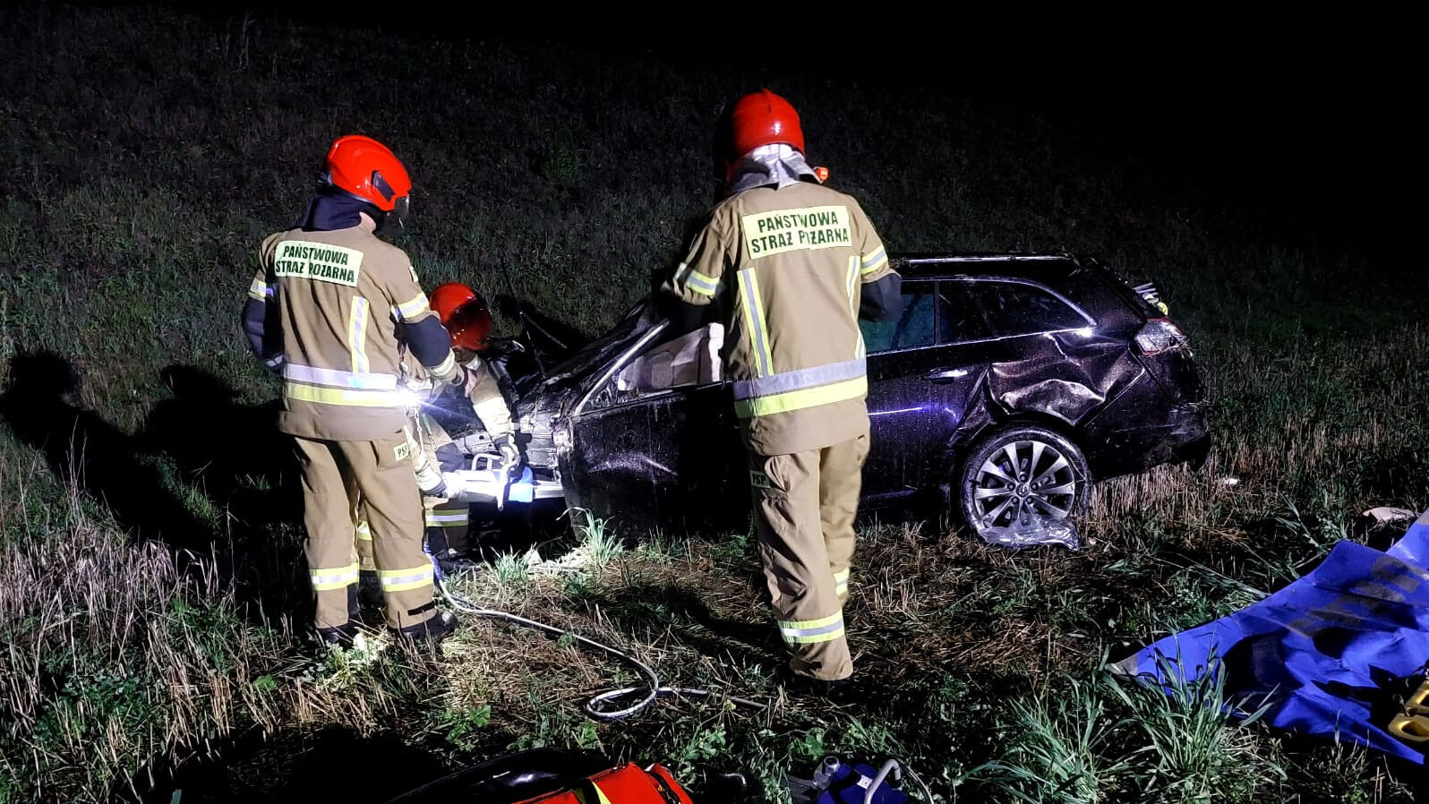 Wypadek na DK31 - Wypadek Słubice