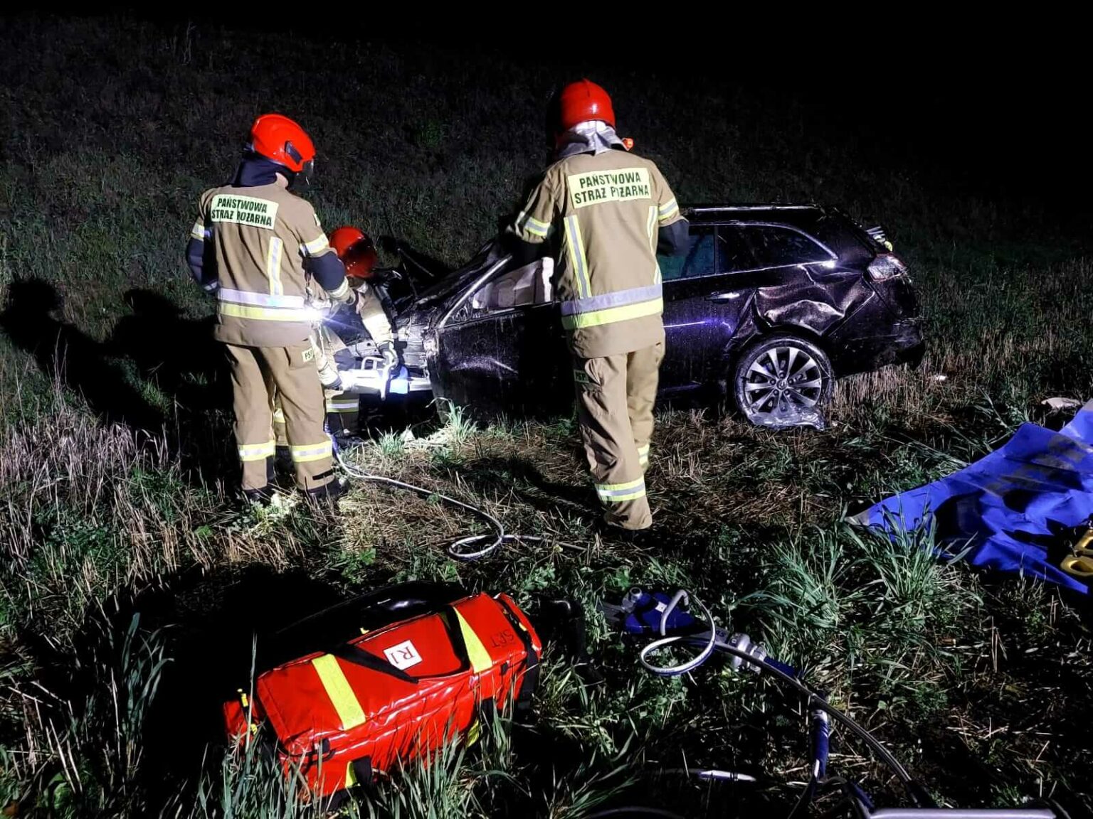 Wypadek na DK31 - Wypadek Słubice