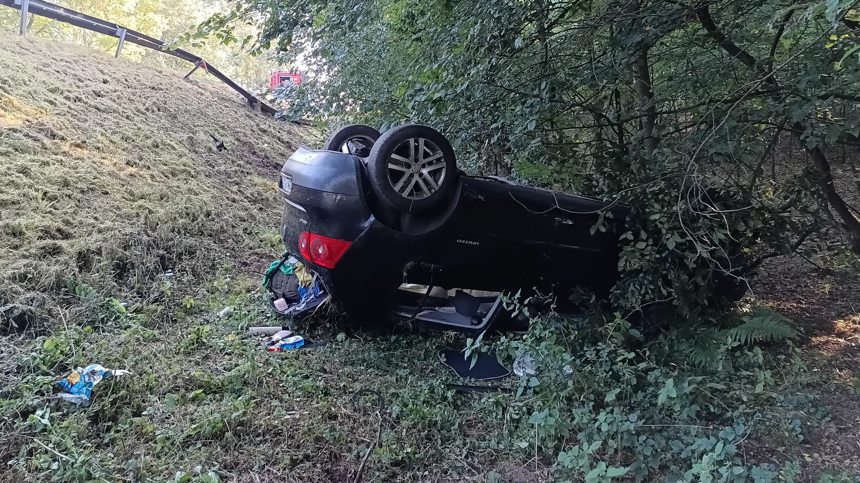 Wypadek na DW137 - Wypadek Wędrzyn