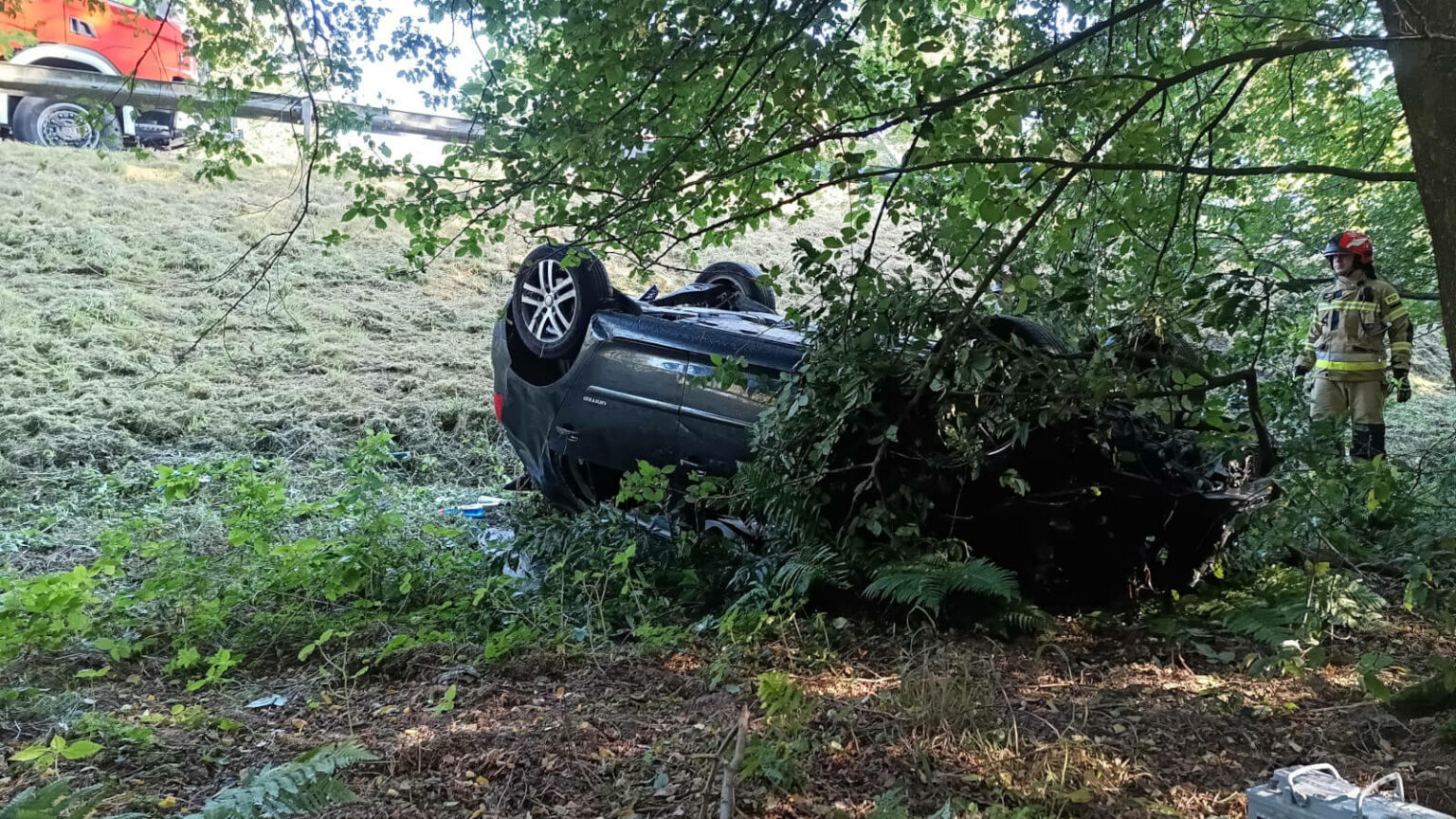 Wypadek na DW137 - Wypadek Wędrzyn