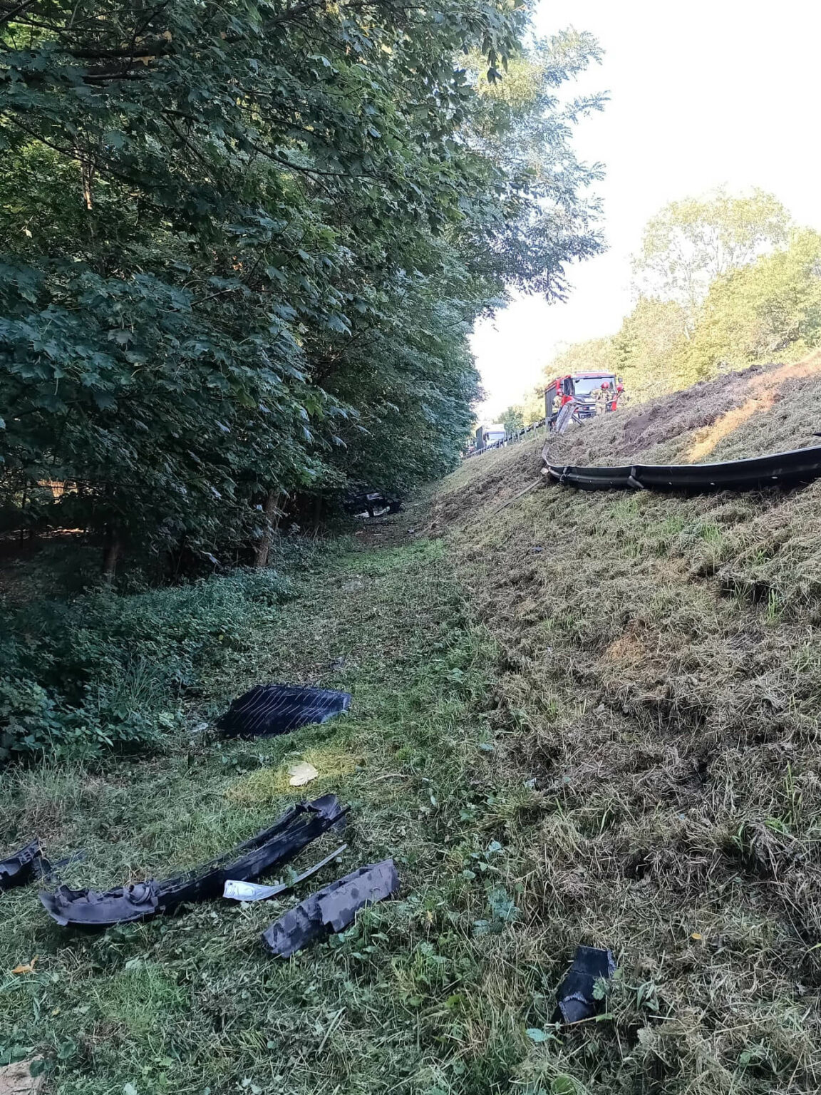 Wypadek na DW137 - Wypadek Wędrzyn