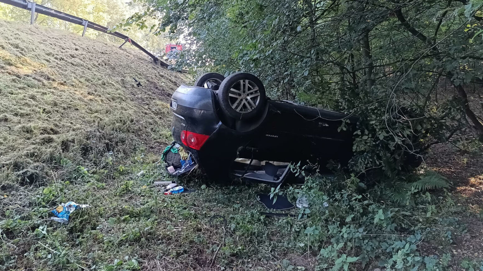 Wypadek na DW137 - Wypadek Wędrzyn