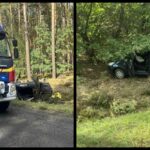 Wypadek Nowogród Bobrzański - Wypadek na DW295