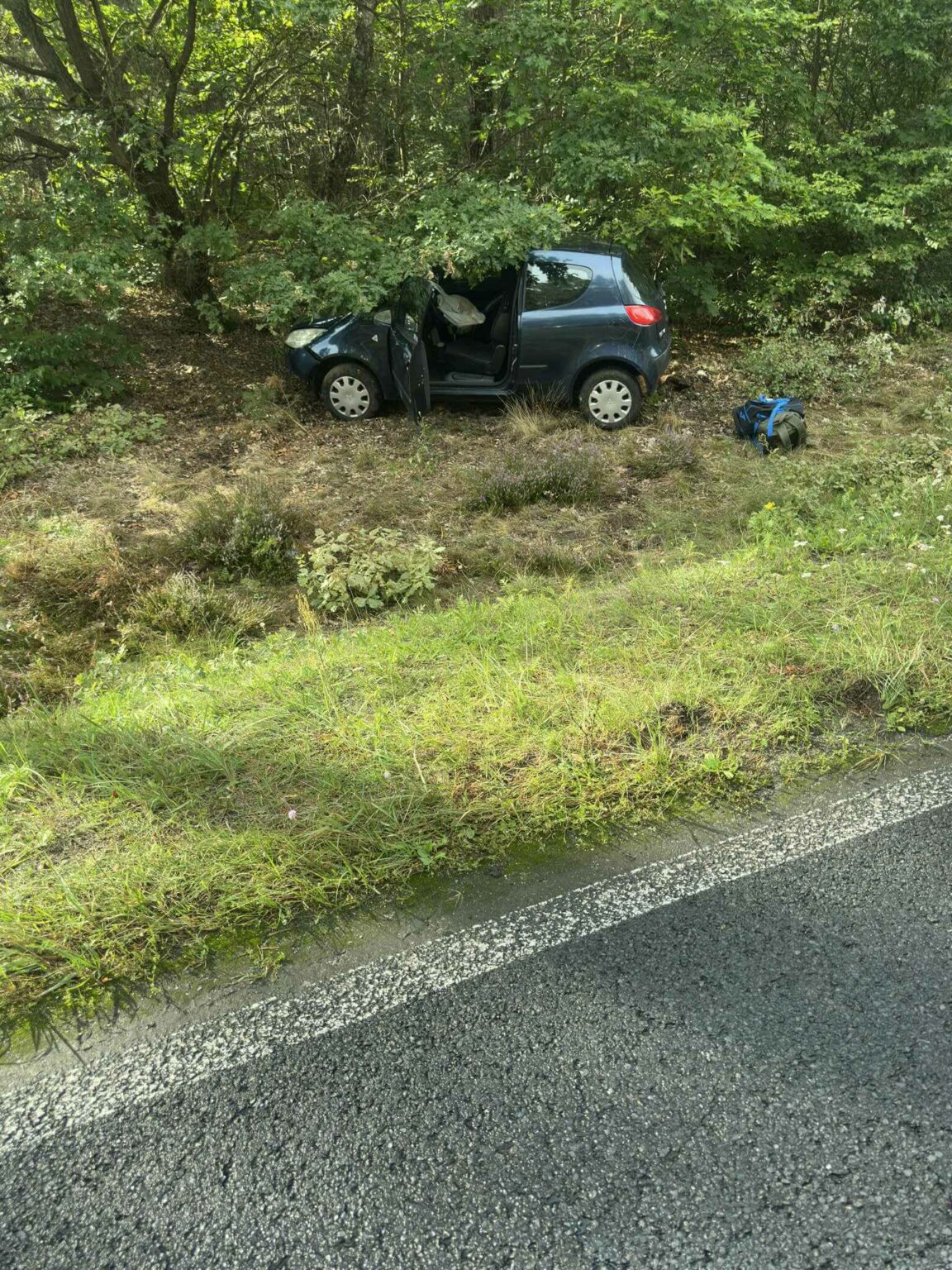 Wypadek Nowogr&oacute;d Bobrzański - Wypadek na DW295