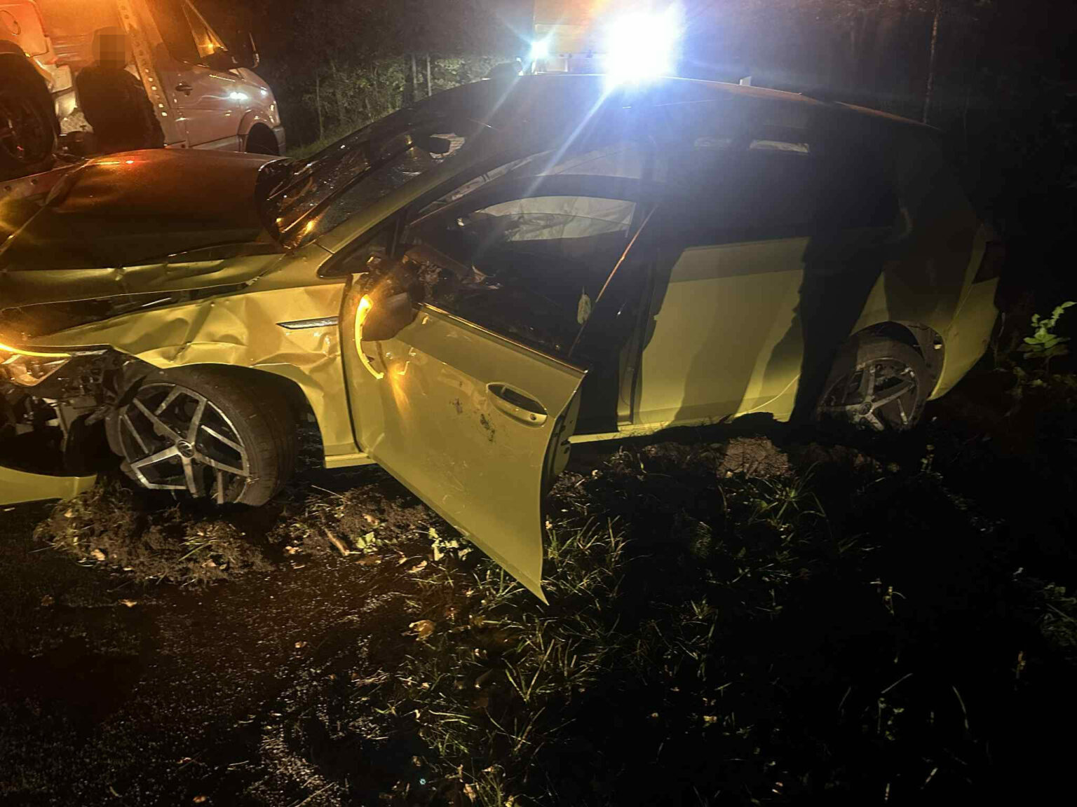 Wypadek Nowogr&oacute;d Bobrzański - Wypadek na DW288 Bogacz&oacute;w