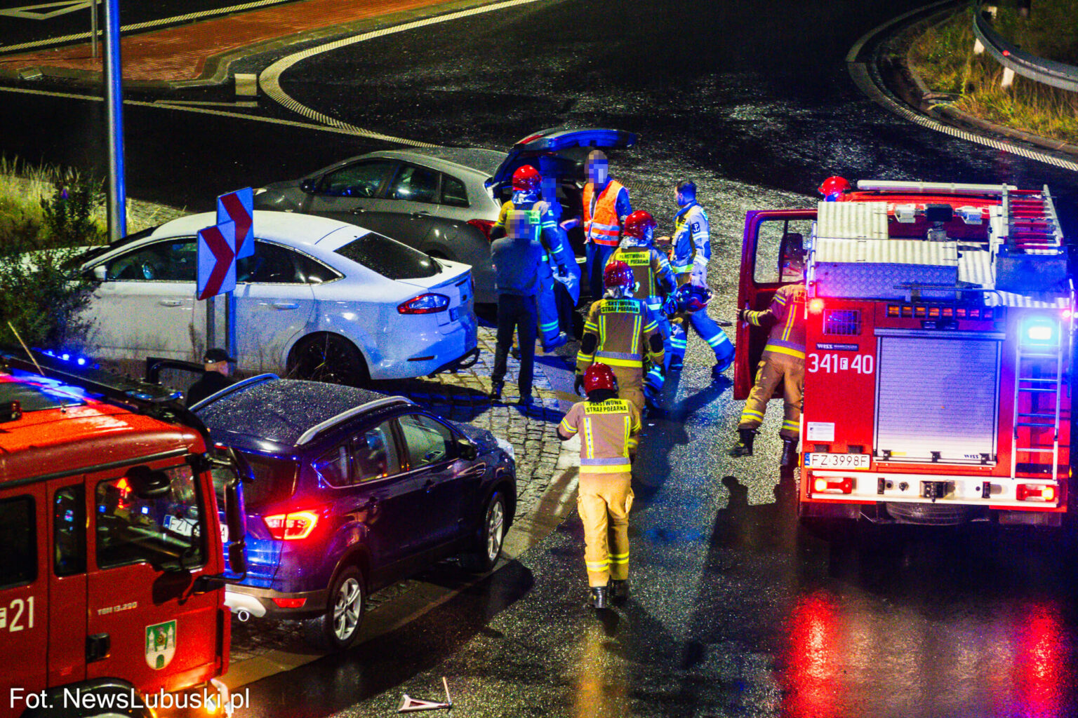 Wypadek Zielona G&oacute;ra - Wypadek Świdnica