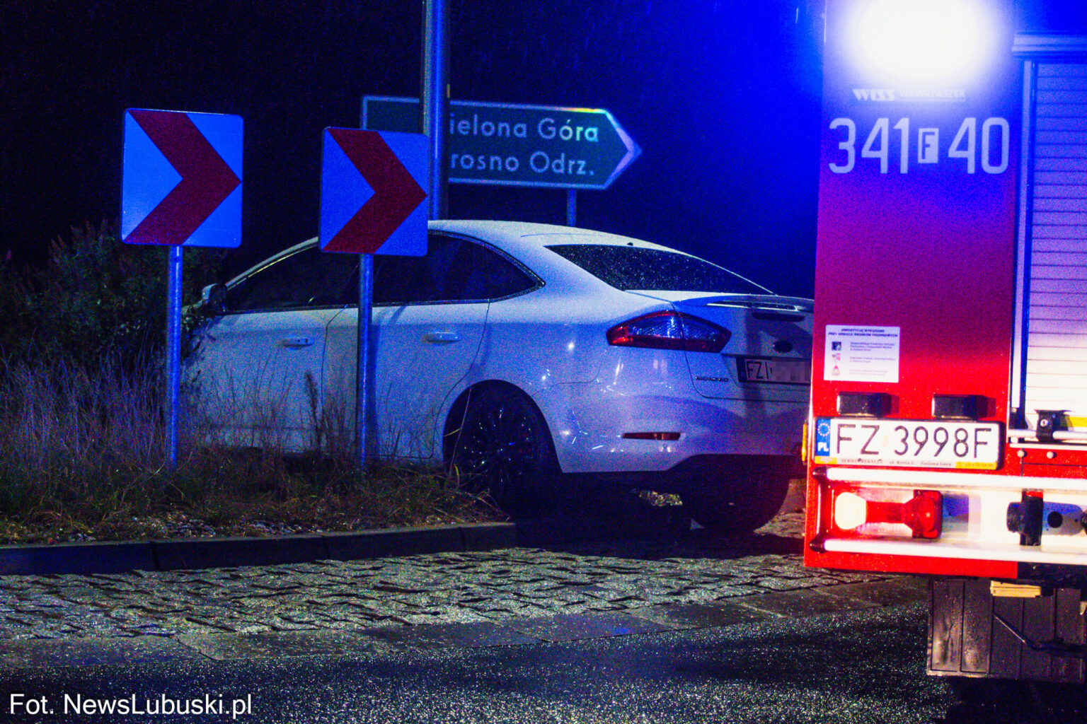 Wypadek Zielona G&oacute;ra - Wypadek Świdnica