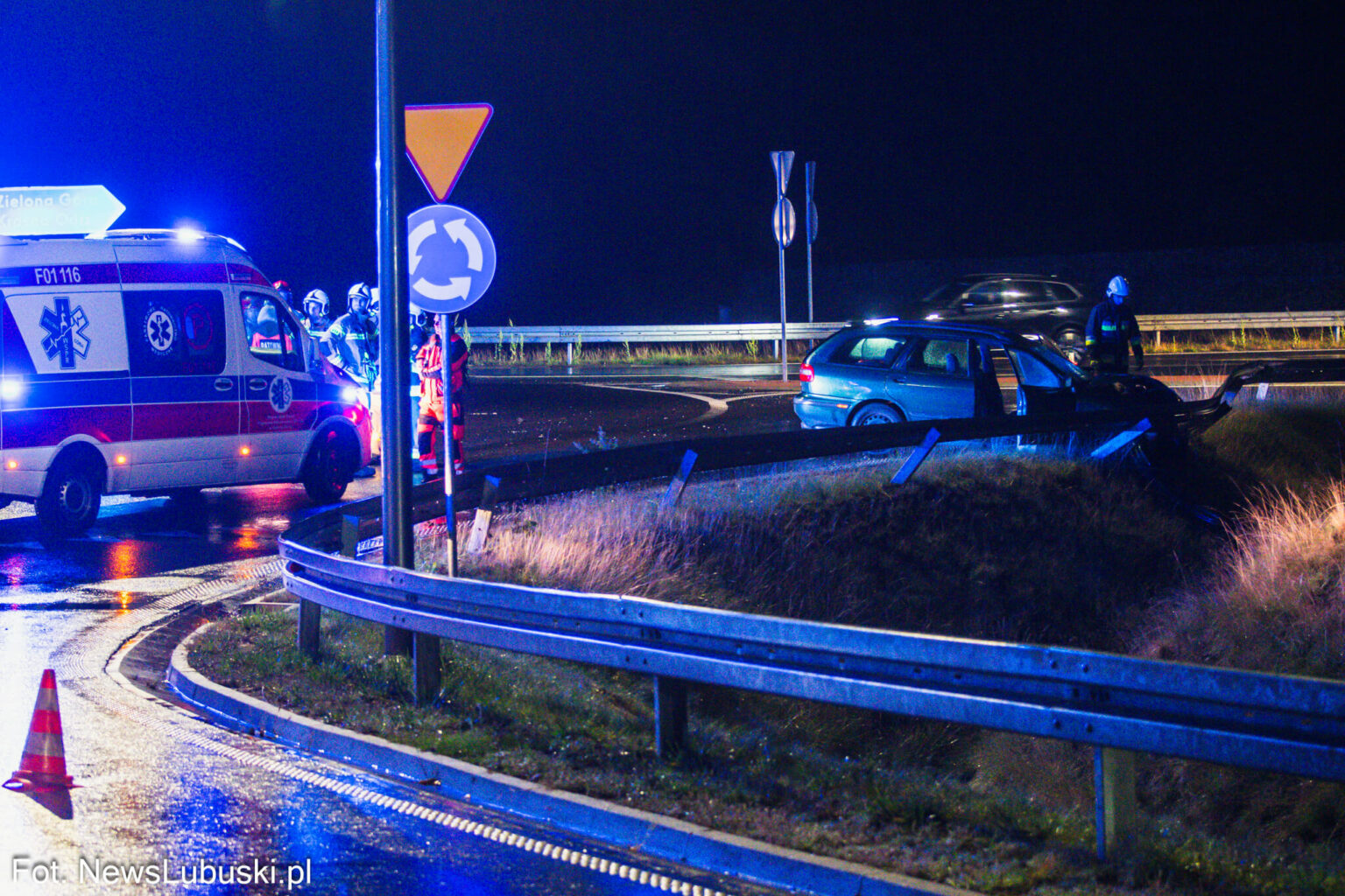 Wypadek Zielona G&oacute;ra - Wypadek Świdnica