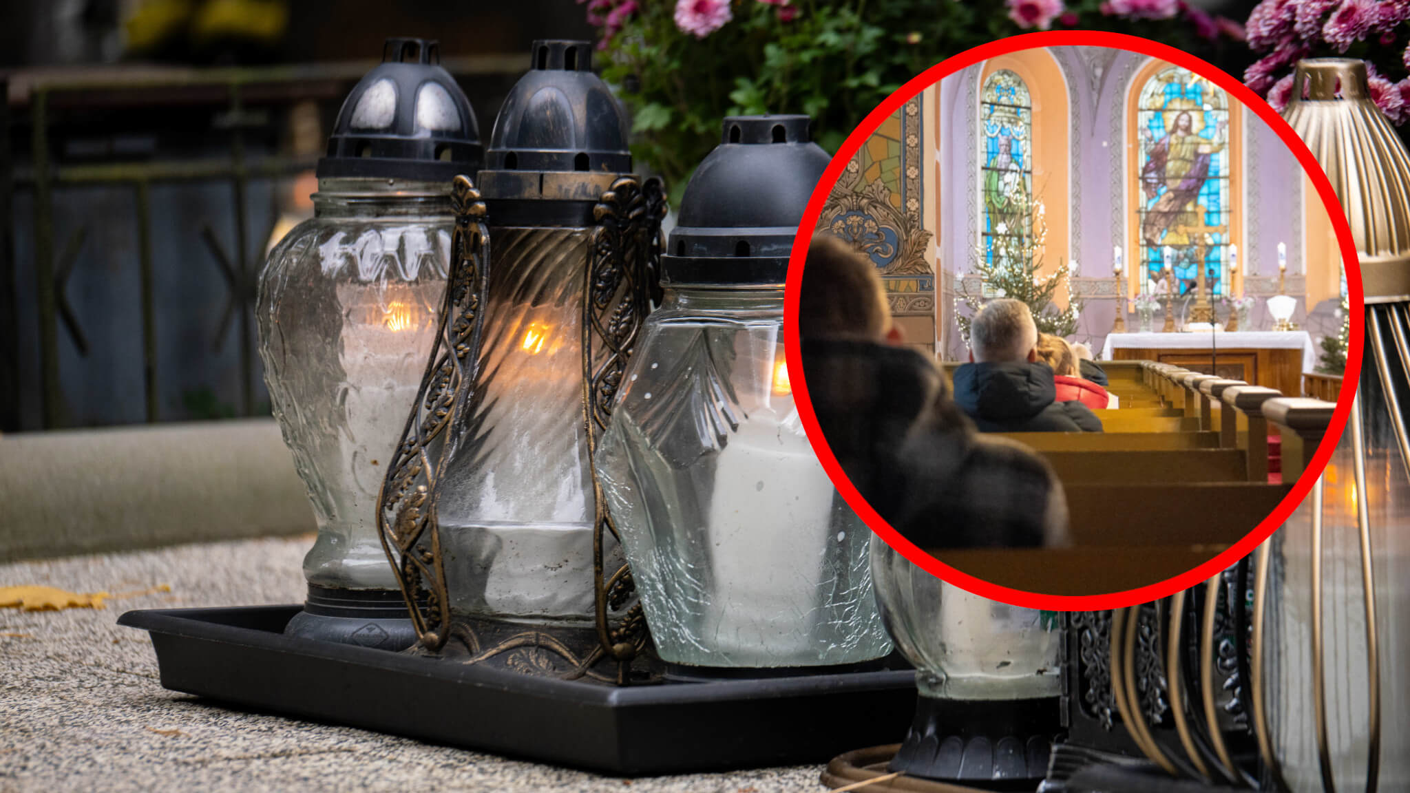 1 listopada święto nakazane - Wszystkich Świętych kościół