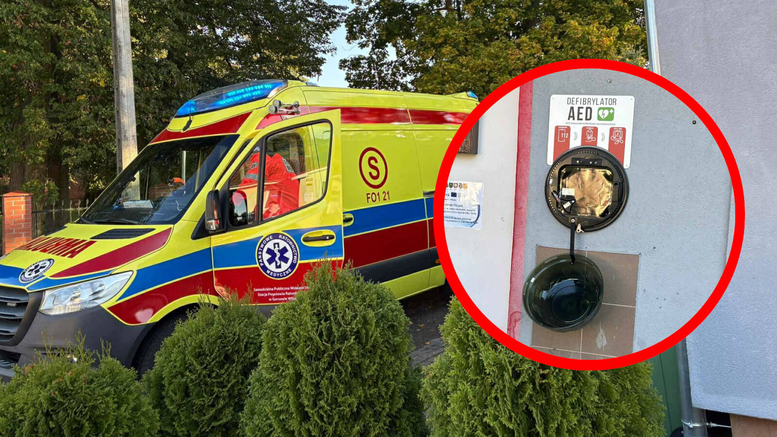 AED Kłodawa - Alarm w Kłodawie