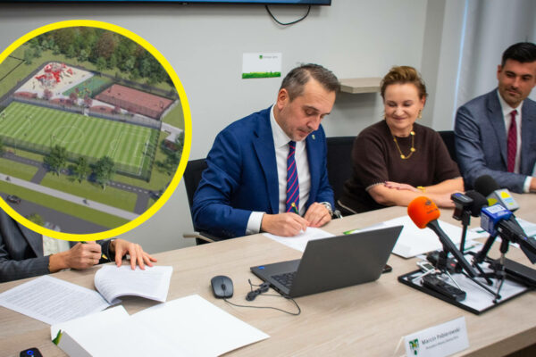 Kompleks sportowy Zielona Góra osiedle Czarkowo Łężyca