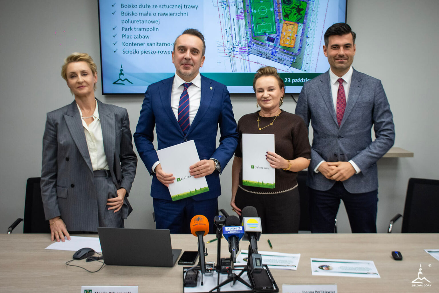 Kompleks sportowy Zielona G&oacute;ra osiedle Czarkowo Łężyca