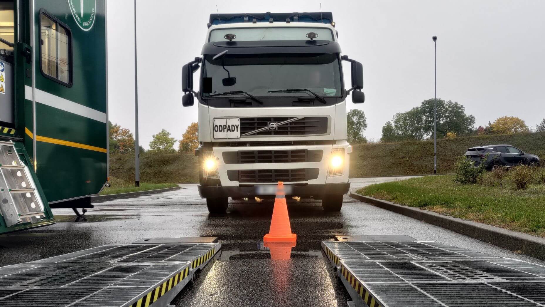 Ciężarówki z odpadami Gorzów - kontrole Inspekcja Transportu Drogowego