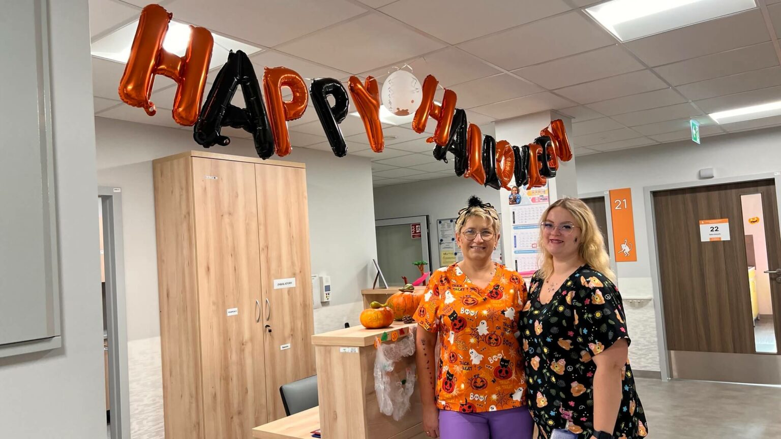 Halloween w szpitalu - Szpital Zielona G&oacute;ra