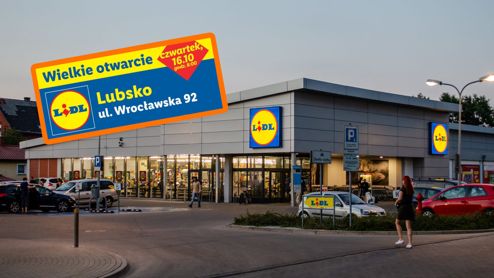 Lidl Lubsko - otwarcie sklepu Lidl ul. Wrocławska 92