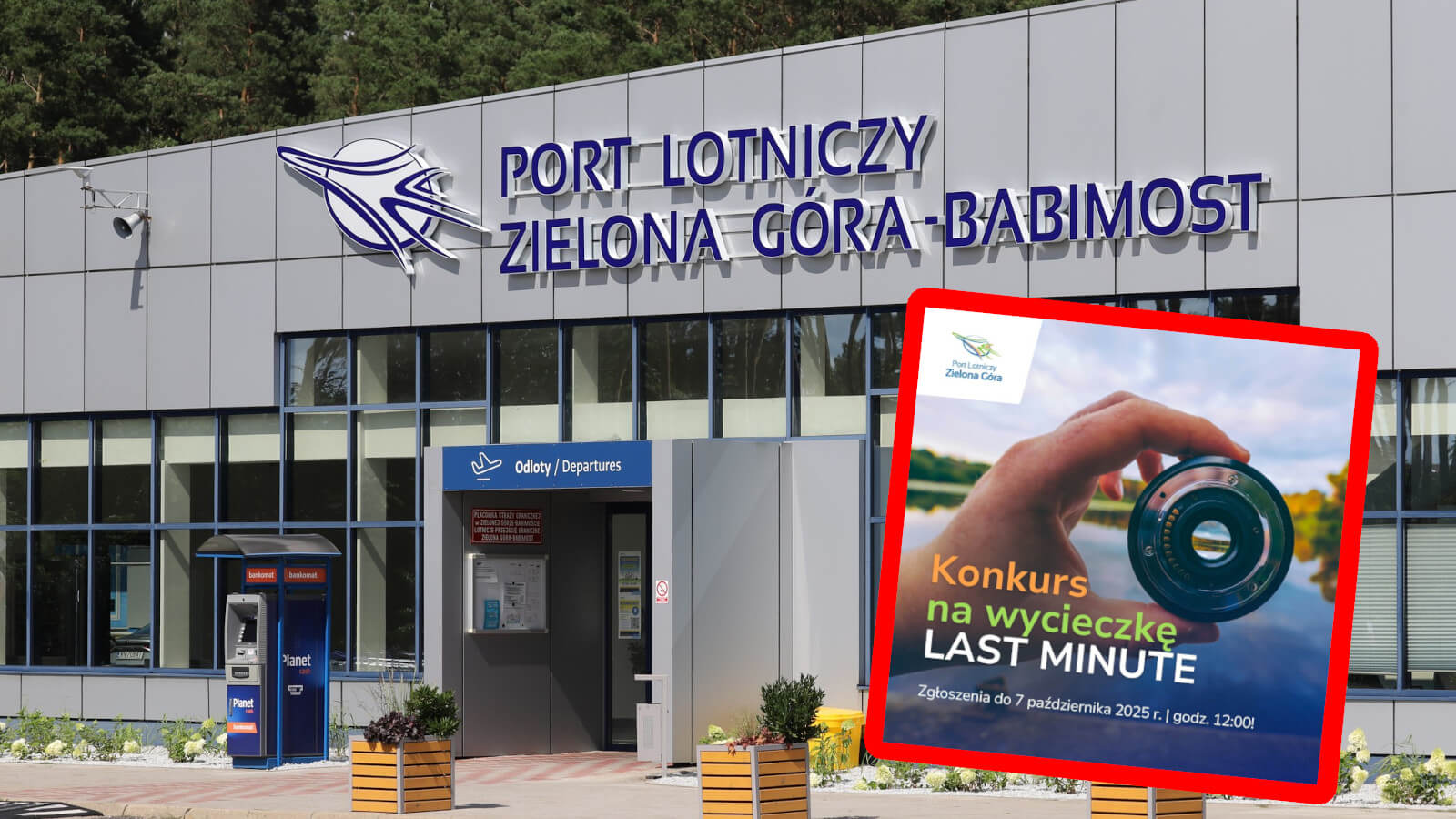Konkurs lotnisko Zielona Góra Babimost - Wakacje Last Minute