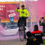Strażak Łukasz Jęcz - Bicyklem przez Polskę dla Emilki Jęcz