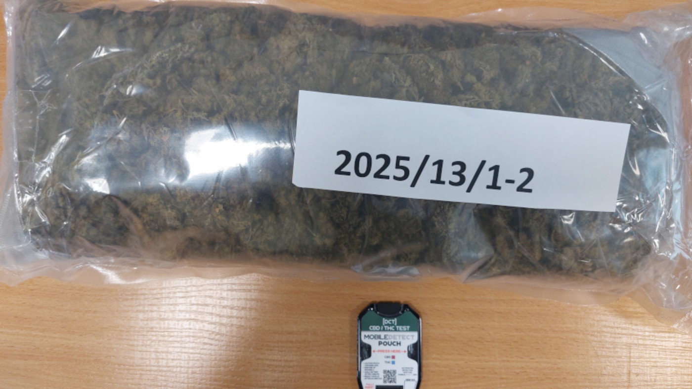 KAS Zielona Góra marihuana - Marihuana w przesyłce