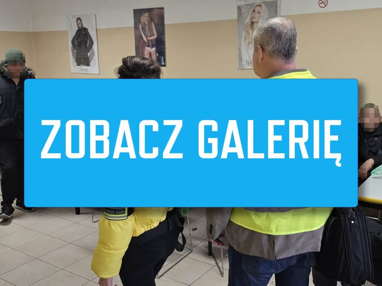 Nielegalni migranci Żagań - Straż Graniczna Tuplice