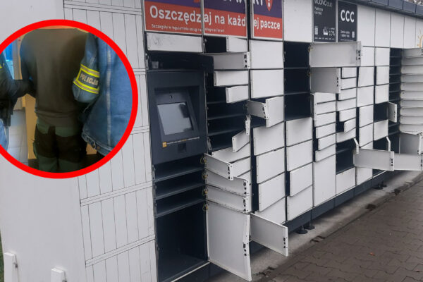 Perfidnie okradł paczkomat InPost w Rzepinie. Otworzył 77 skrytek Okradł paczkomat InPost Rzepin - Policja Rzepin pościg