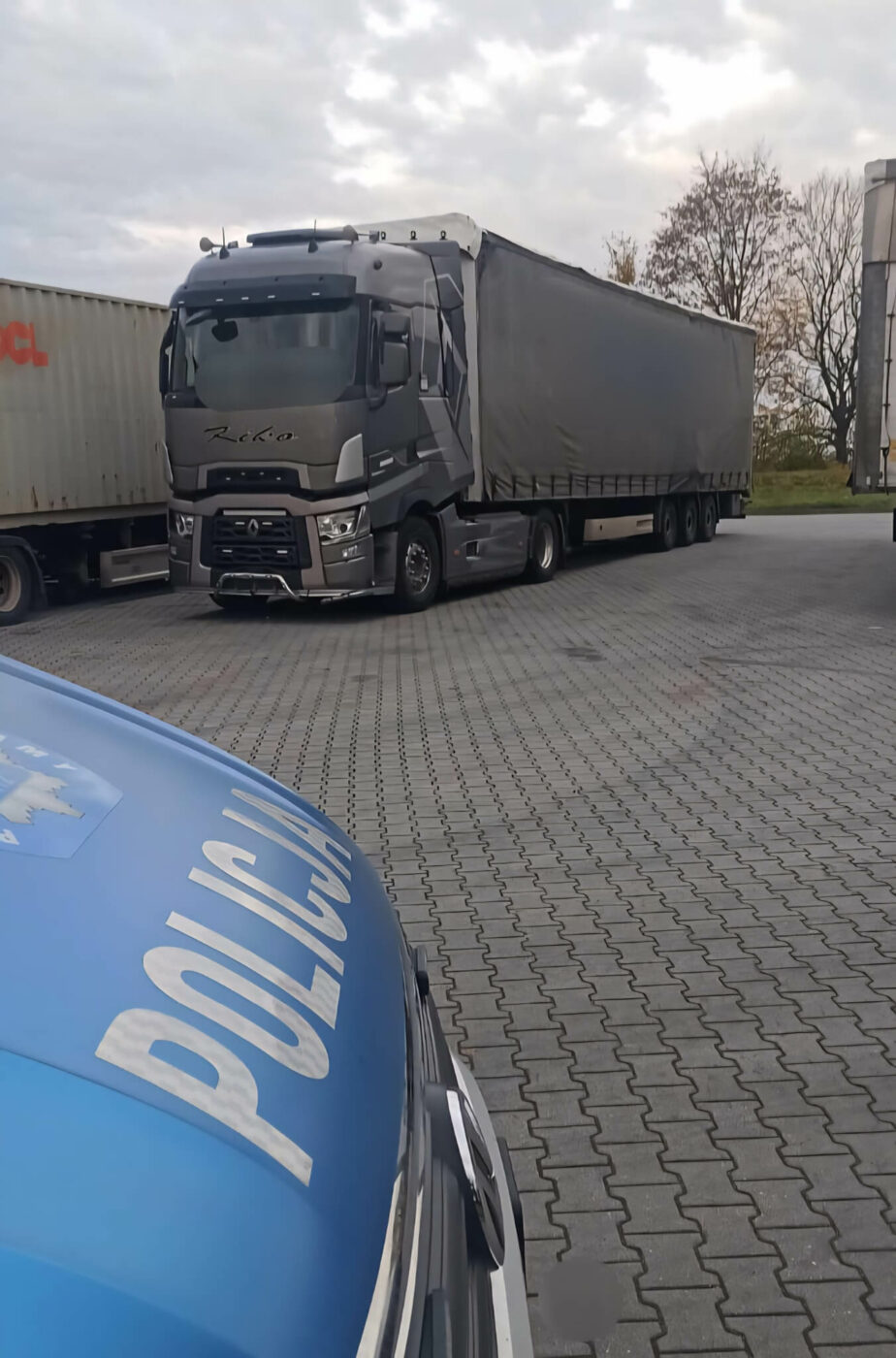 Pijany kierowca ciężarówki - Trasa S3 Sulechów