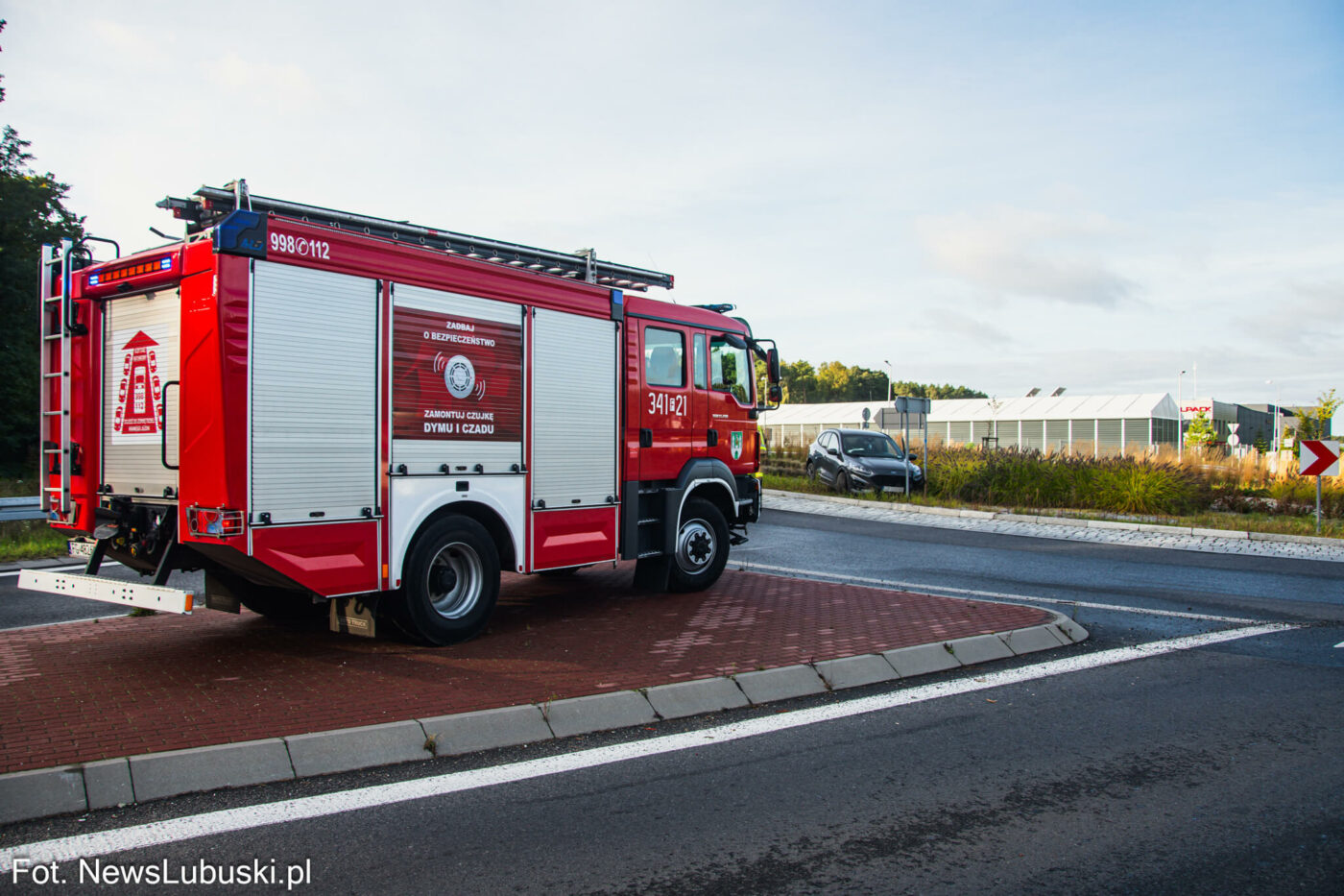 Pijany kierowca Zielona Góra - Wypadek Wilkanowo