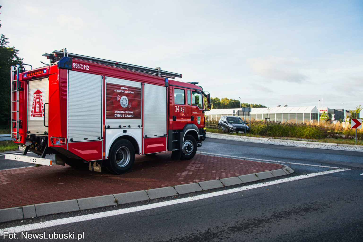 Pijany kierowca Zielona G&oacute;ra - Wypadek Wilkanowo