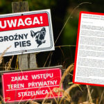 Pogryzienie przez psy Zielona Góra - Strzelnica Racula Lubuska Policja