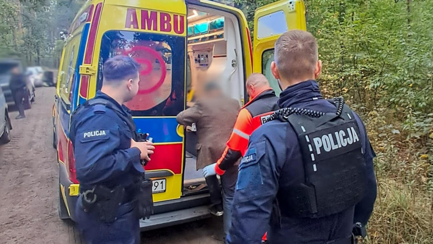 84-latek zaginął na grzybach - poszukiwania w lesie Międzyrzecz