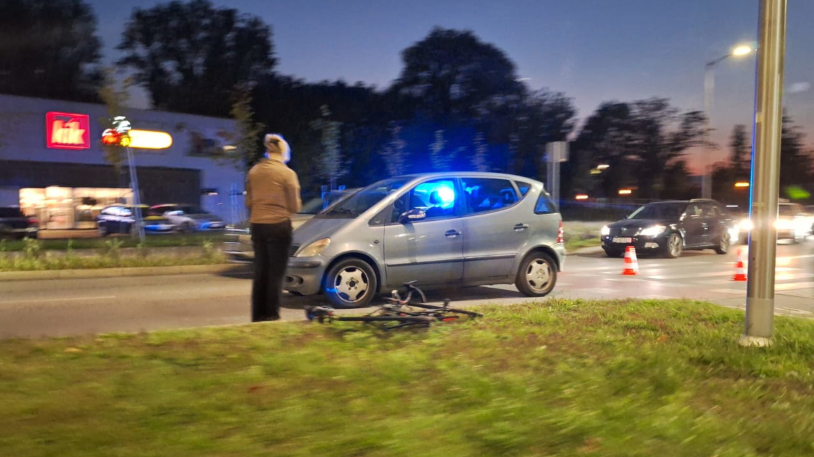 Potrącenie Zielona Góra - Wypadek Zielona Góra