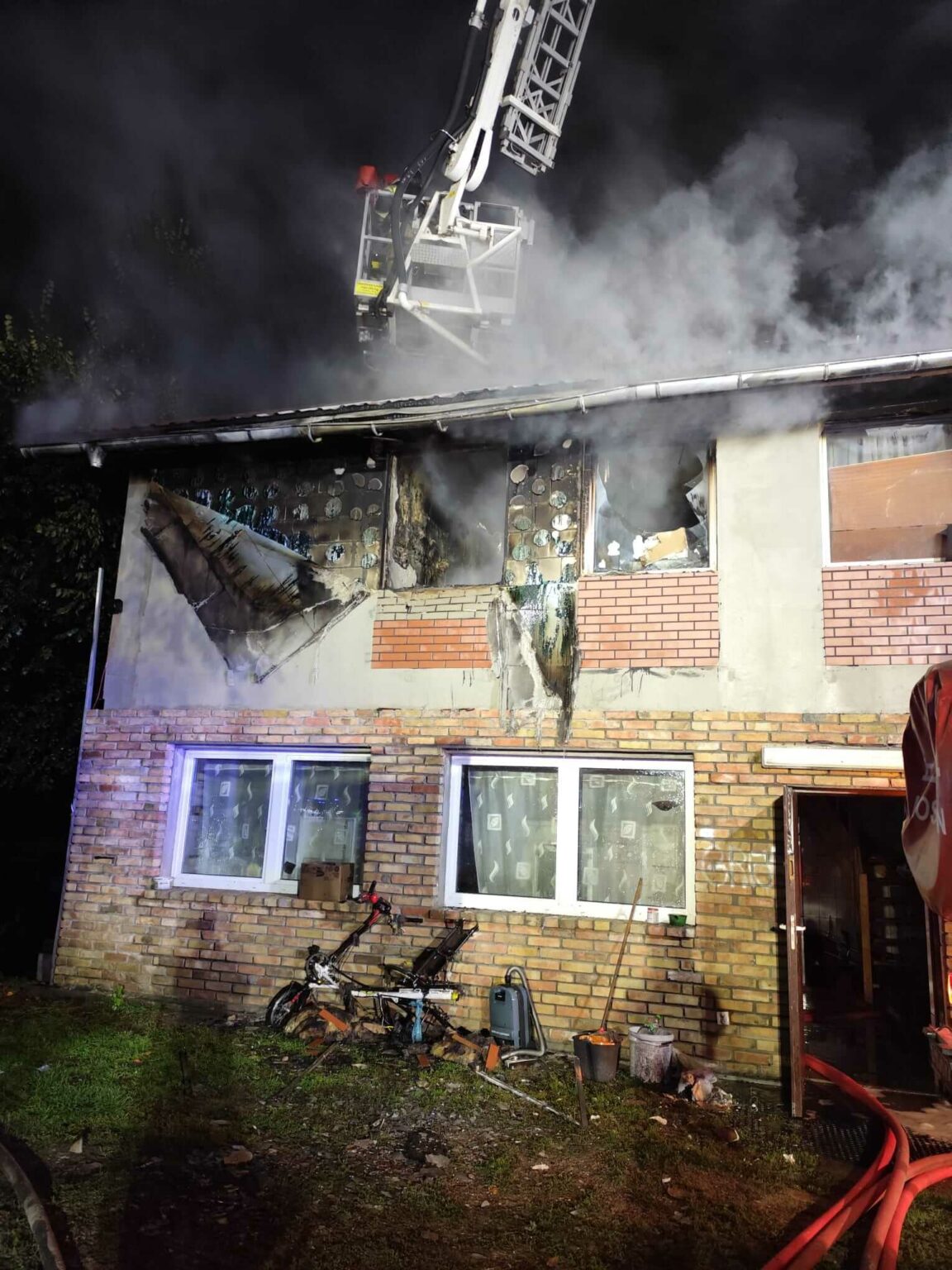 PozarBoleminGorzow02.10.25_6 Pożar Bolemin - Pożar Gorzów Wielkopolski