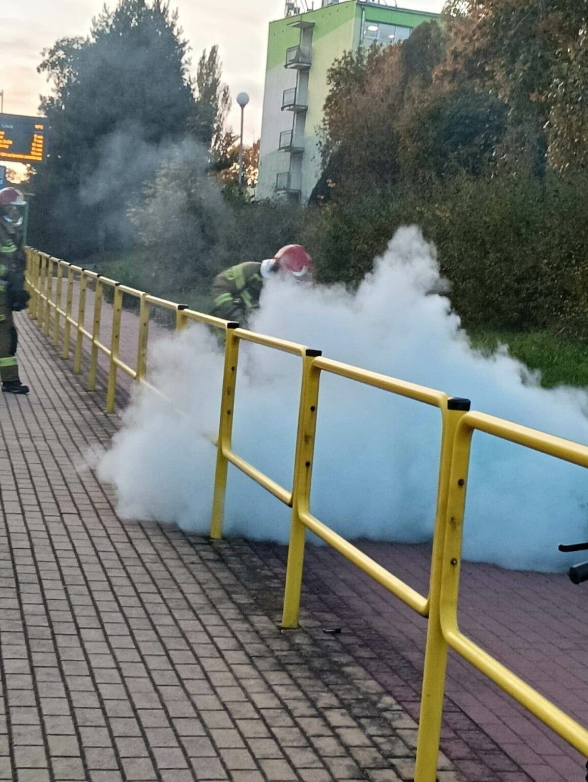 Pożar hulajnogi elektrycznej Zielona G&oacute;ra - Straż pożarna Zielona G&oacute;ra