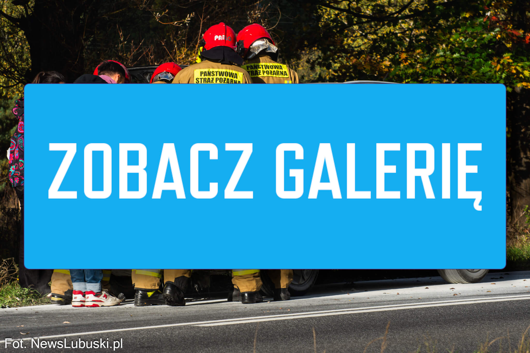 Pożar samochodu na DK27 - Pożar Świdnica Zielona Góra