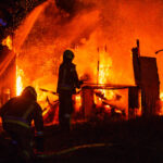 Pożar Zielona Góra, Pożar Ochla - straż pożarna Zielona Góra