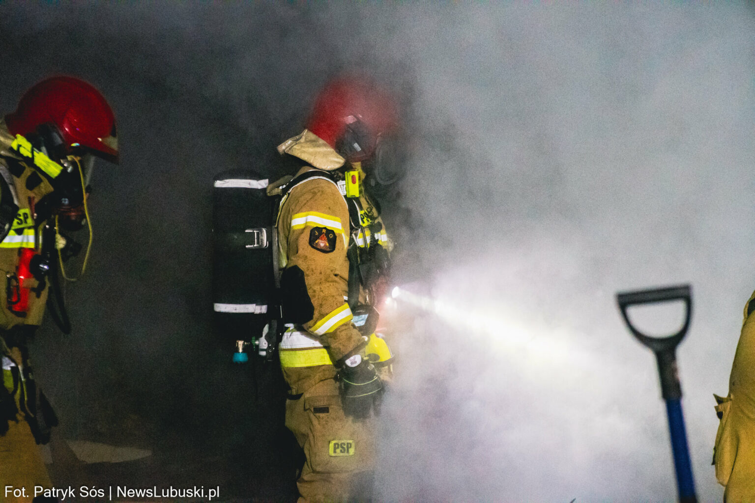 Pożar Zielona G&oacute;ra, Pożar Ochla - straż pożarna Zielona G&oacute;ra