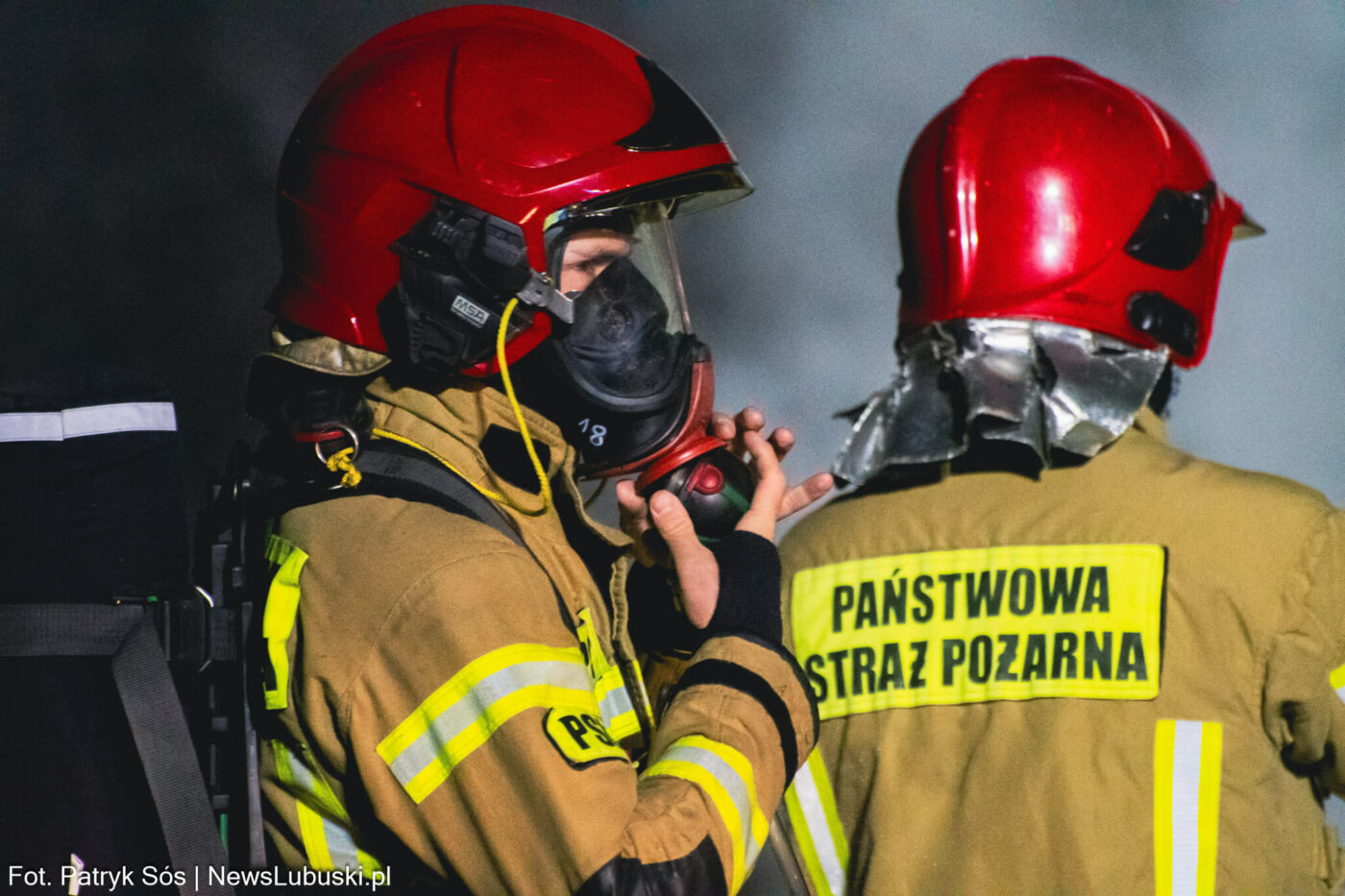 Pożar Zielona Góra, Pożar Ochla - straż pożarna Zielona Góra