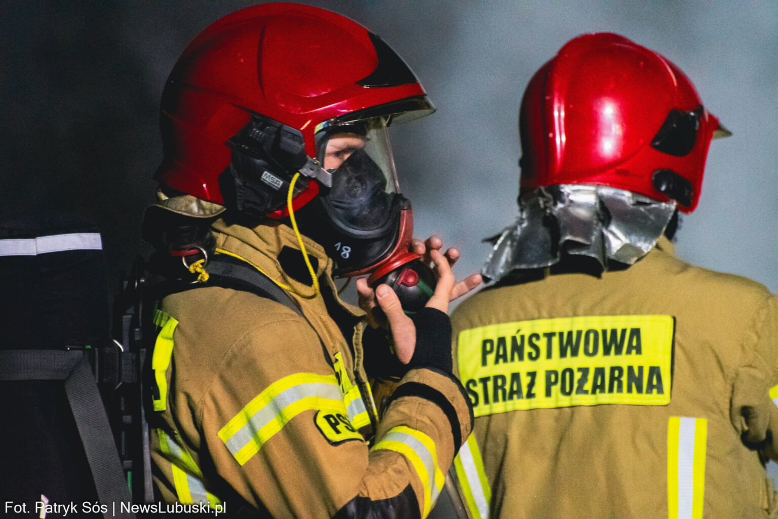 Pożar Zielona G&oacute;ra, Pożar Ochla - straż pożarna Zielona G&oacute;ra