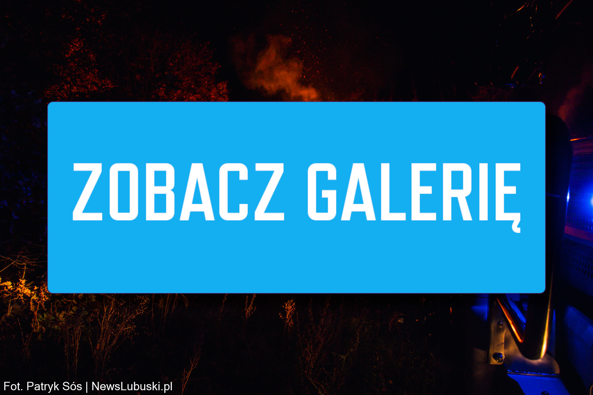 Pożar w Zielonej Górze. Budynek cały w ogniu. W akcji 4 zastępy straży pożarnej Pożar Zielona Góra, Pożar Ochla - straż pożarna Zielona Góra