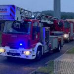 Pożar WOSiR Drzonków - Pożar Zielona Góra