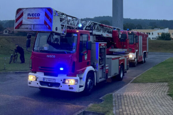 Pożar WOSiR Drzonków - Pożar Zielona Góra