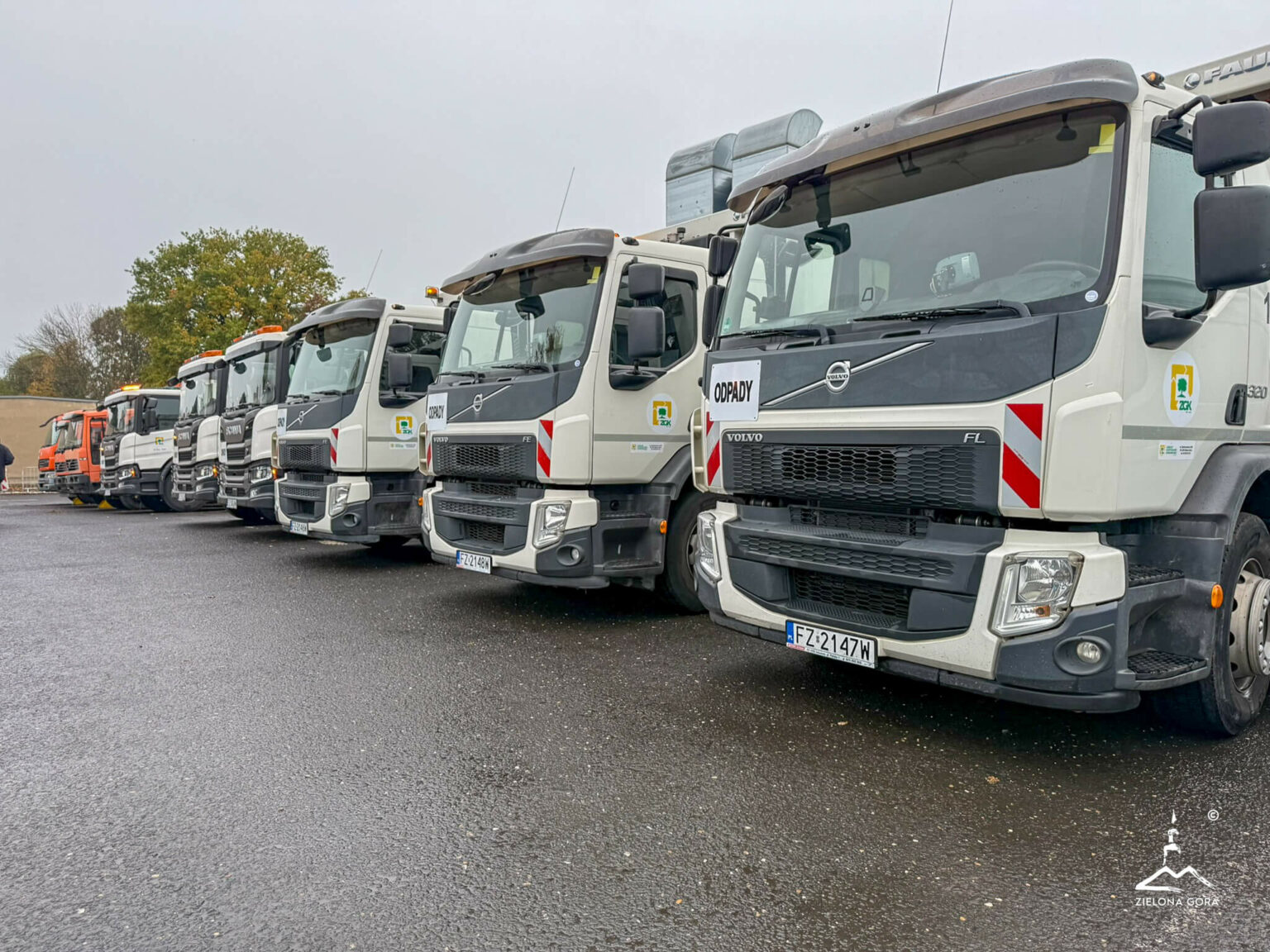 Nowe śmieciarki Zielona G&oacute;ra - ZGK Zielona G&oacute;ra