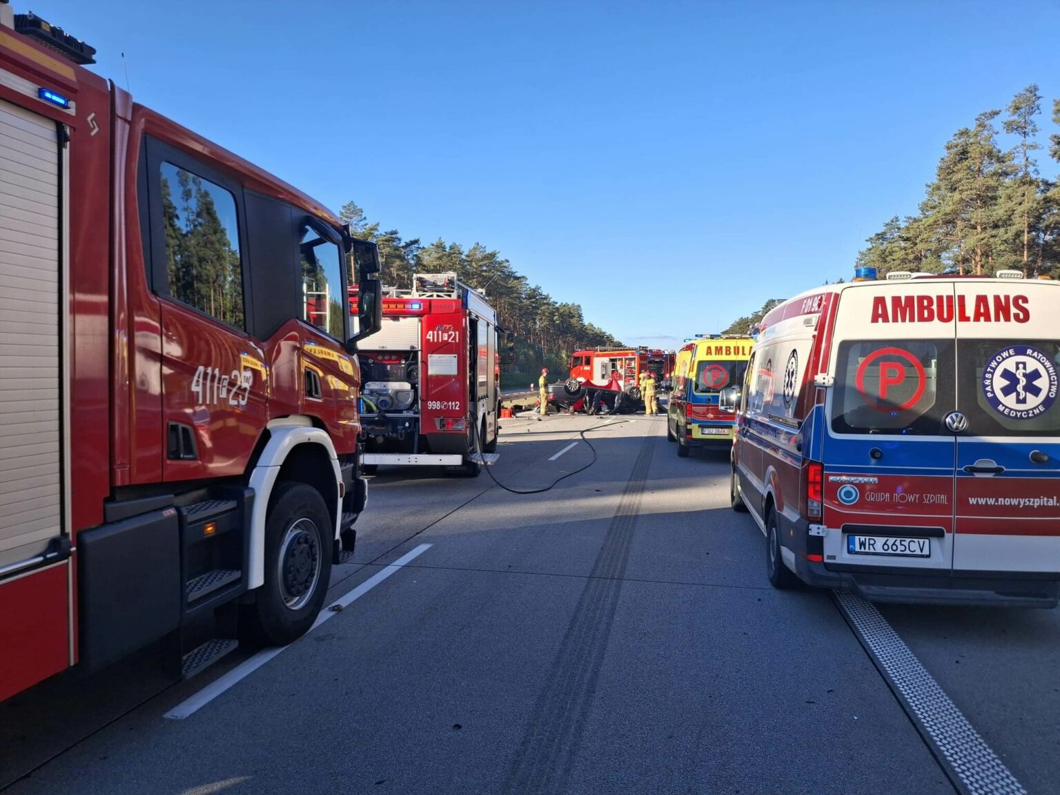 Śmiertelny wypadek na A2 - Wypadek Torzym. Utrudnienia na A2