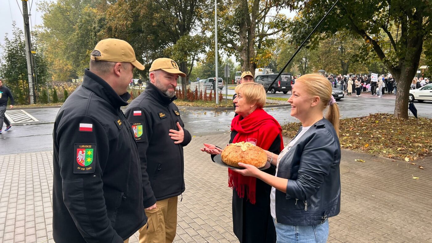 StrazPozarnaZaryNowaSiedziba08.10.25_3 Straż pożarna Żary - Nowa siedziba straży Żary